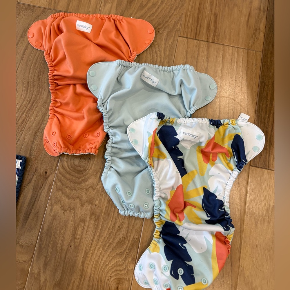 Esembly size 2 cloth diaper covers (set of 3)